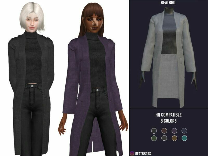 Beatbbq Coat By Beatbbq 1 Beatbbq Coat By Beatbbq Sims 4 CC