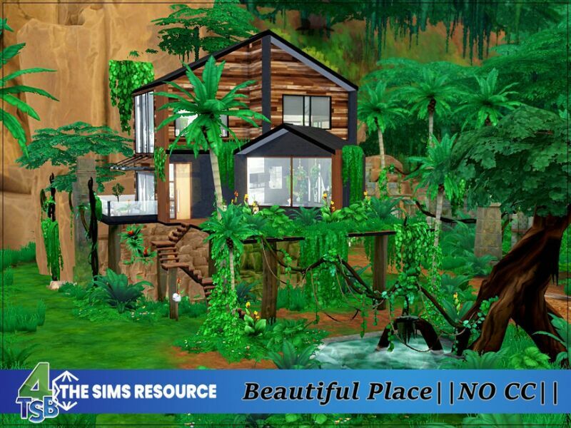 Beautiful Place By Bozena 7 sims 4 cc beautiful place by bozena 2