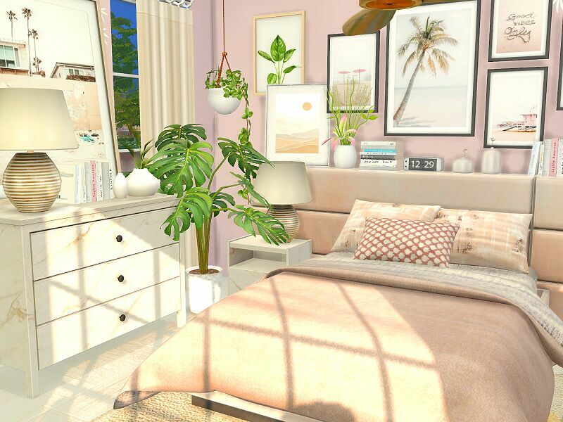 Bedroom – Palm Beach – CC By Flubs79 3 sims 4 cc bedroom palm beach cc by flubs79 3
