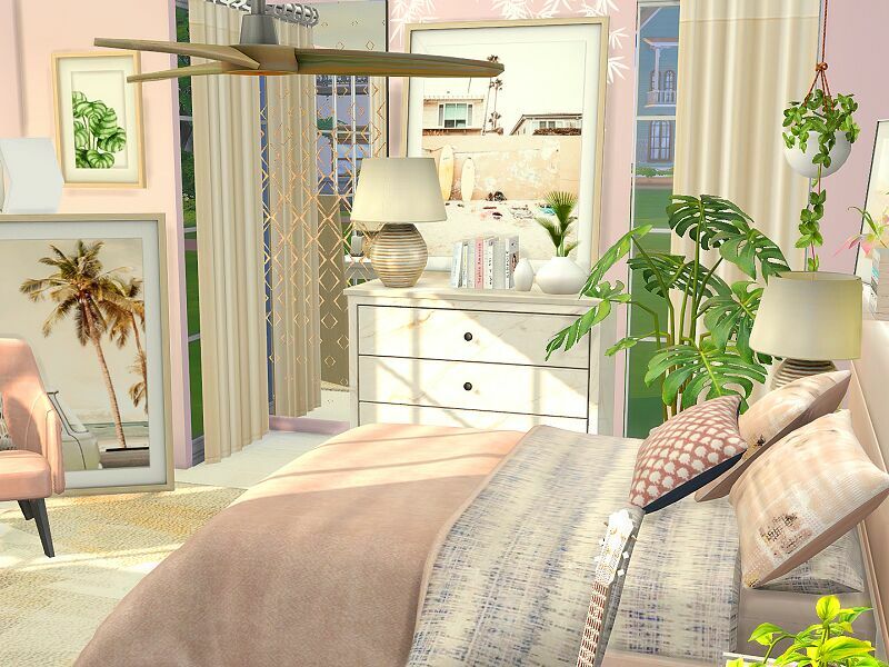 Bedroom – Palm Beach – CC By Flubs79 2 sims 4 cc bedroom palm beach cc by flubs79 4