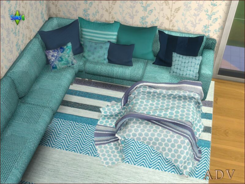 Blankets Pillows And Rugs 6 sims 4 cc blankets pillows and rugs 5