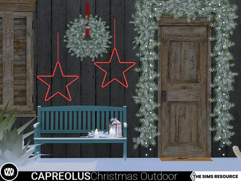 Capreolus Christmas Outdoor Decorations By Wondymoon 6 sims 4 cc capreolus christmas outdoor decorations by wondymoon 2