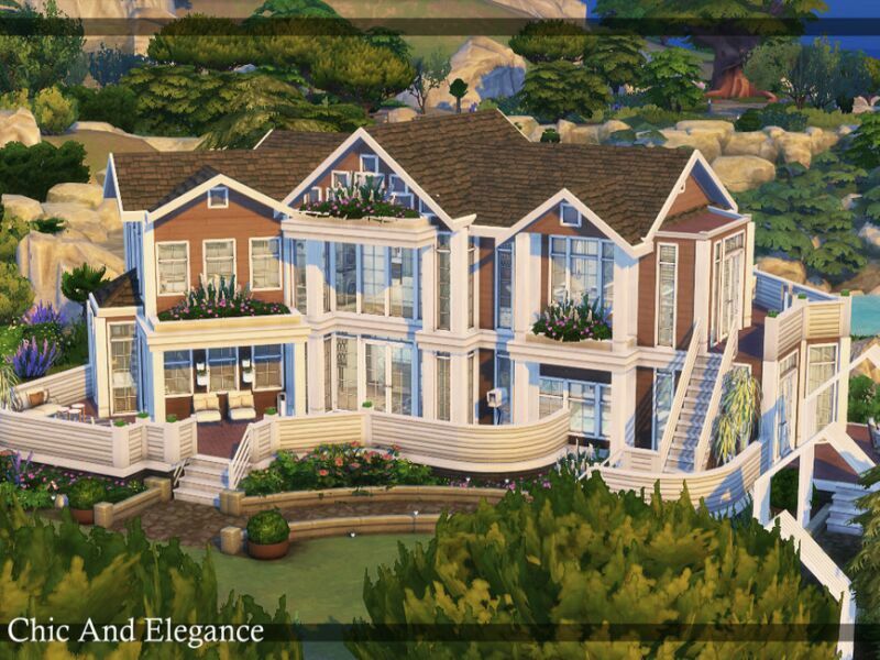 Chic And Elegance | CC Only TSR By Simzmora 1 Chic And Elegance | CC Only TSR By Simzmora Sims 4 CC