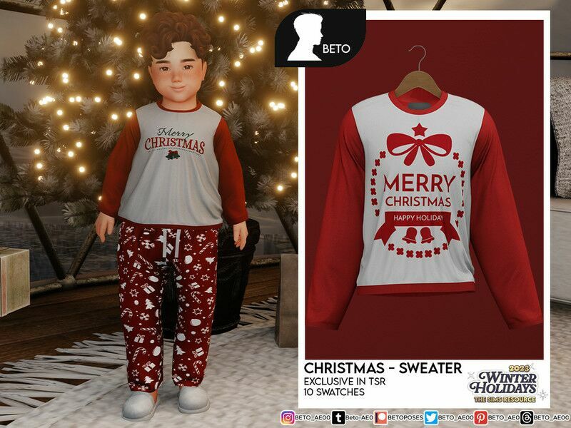 Christmas (TOP – Toddler Version) 1 Christmas (TOP – Toddler Version) Sims 4 CC