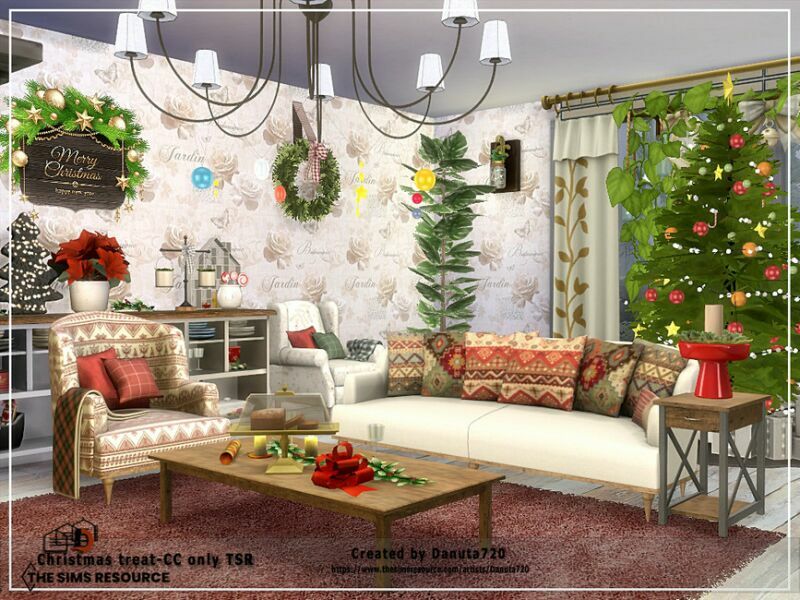 Christmas Treat-Cc Only TSR By Danuta720 1 Christmas Treat-Cc Only TSR By Danuta720 Sims 4 CC