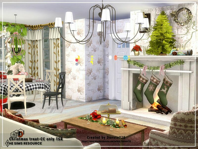 Christmas Treat-Cc Only TSR By Danuta720 5 sims 4 cc christmas treat cc only tsr by danuta720 2