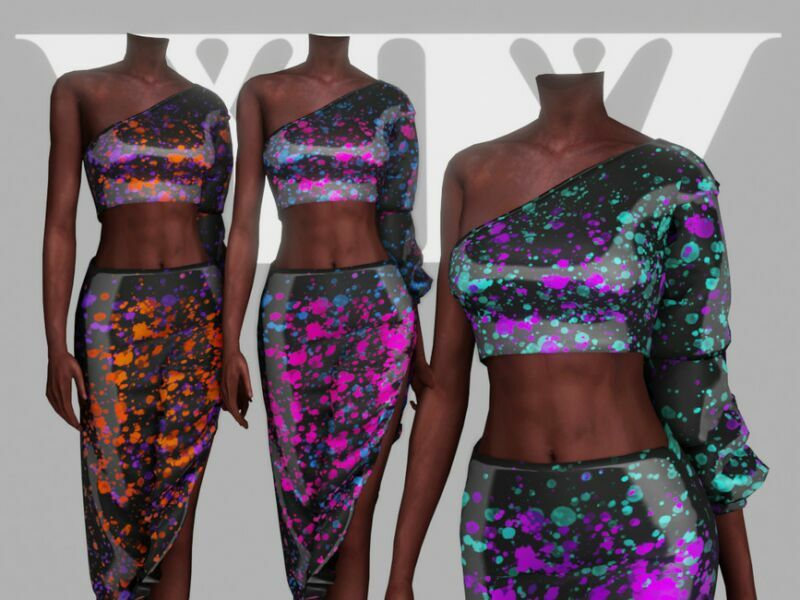 Color Explosion Collection – SET 1 Color Explosion Collection – SET Sims 4 CC