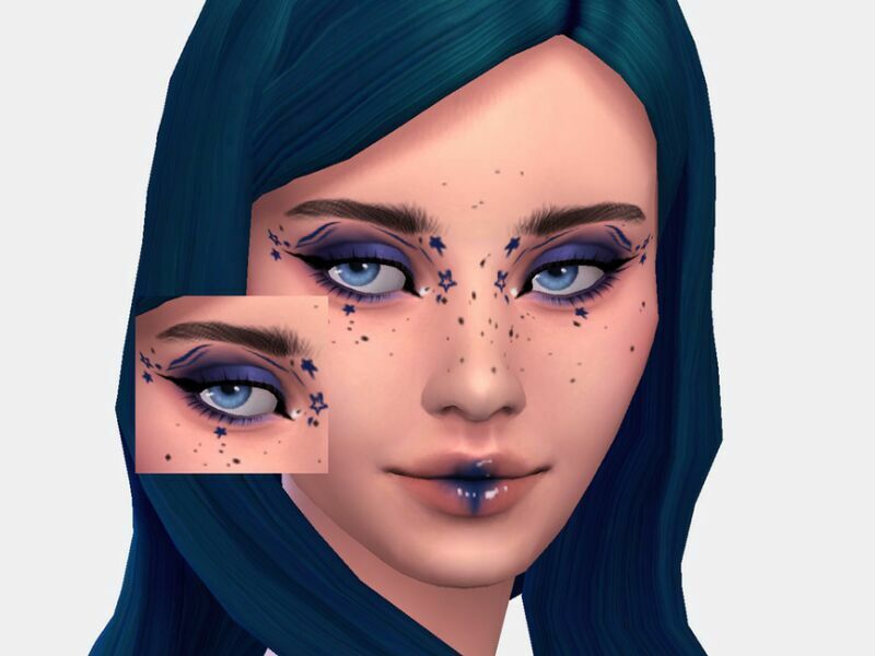 Cosmic Fairy Eyeliner By Sagittariah 1 Cosmic Fairy Eyeliner By Sagittariah Sims 4 CC