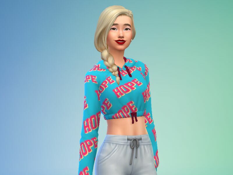 Cropped Hoodie – BTS Merch (Discover University Required) By Moonmanstan 2 sims 4 cc cropped hoodie bts merch discover university required by moonmanstan 6