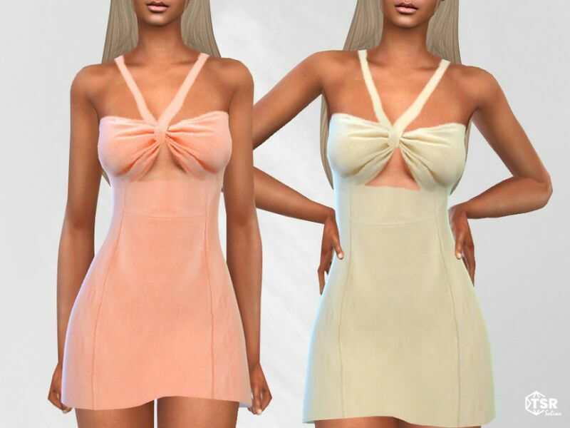 Crossed Maria Dresses By Saliwa 1 Crossed Maria Dresses By Saliwa Sims 4 CC