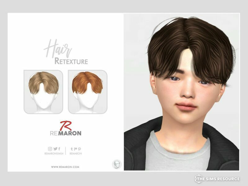 Dandelion Child Hair Retexture Mesh Needed By Remaron 1 Dandelion Child Hair Retexture Mesh Needed By Remaron Sims 4 CC