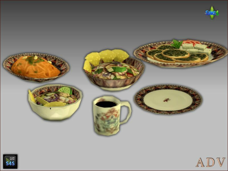 Default Replacements Tableware 5 sims 4 cc default replacements tableware 6