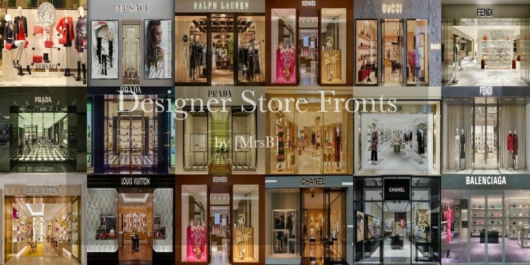 Designer Store Fronts |CC By Mrsbarbiex3 1 Designer Store Fronts |CC By Mrsbarbiex3 Sims 4 CC
