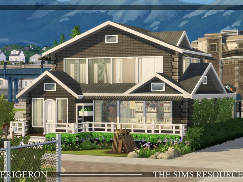 Erigeron | Nocc By Simzmora 1 Erigeron | Nocc By Simzmora Sims 4 CC