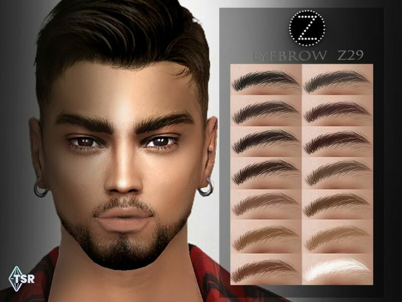 Eyebrow Z29 By Zenx 1 Eyebrow Z29 By Zenx Sims 4 CC