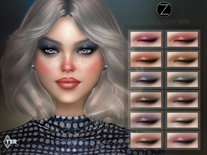 Eyeshadow Z95 By Zenx 1 Eyeshadow Z95 By Zenx Sims 4 CC