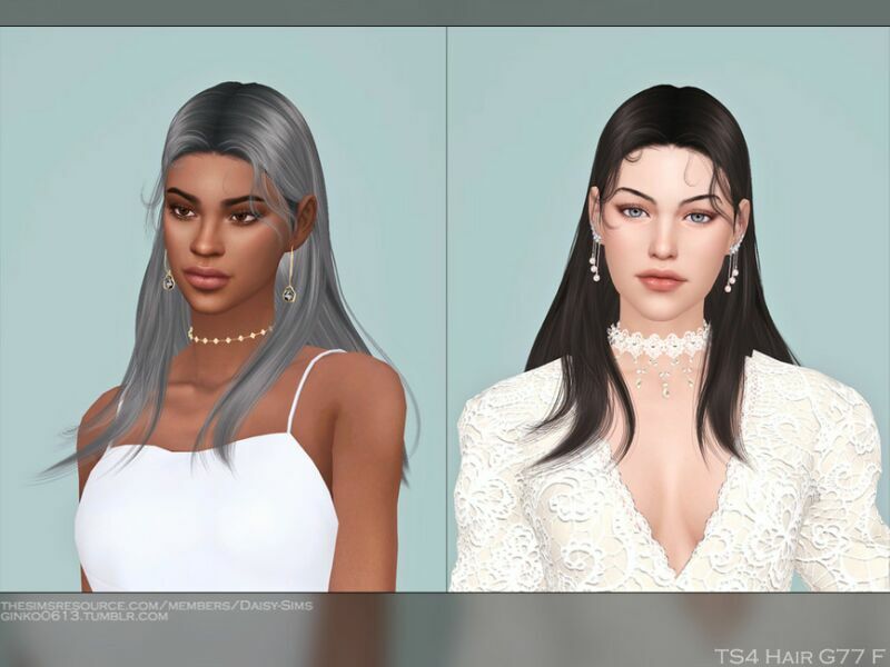 Female Hair G77 By Daisy-Sims 1 Female Hair G77 By Daisy-Sims Sims 4 CC