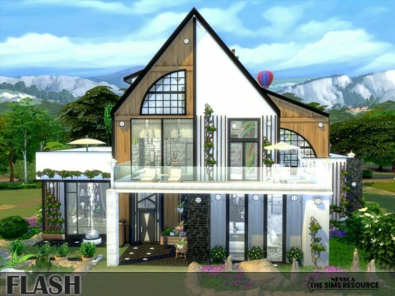 Flash By Nessca 6 sims 4 cc flash by nessca 3