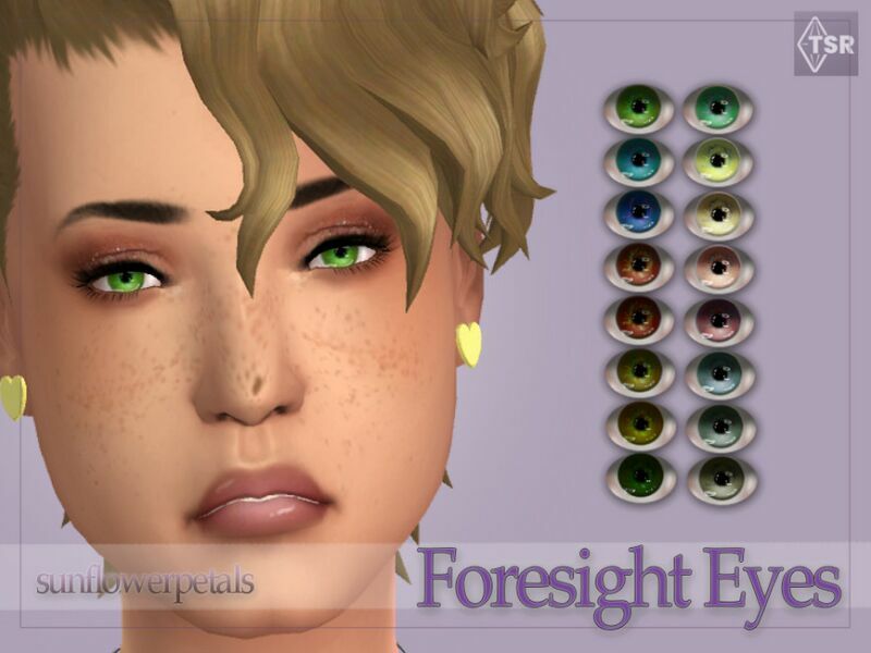 Foresight Eyes By Sunflowerpetalscc 1 Foresight Eyes By Sunflowerpetalscc Sims 4 CC