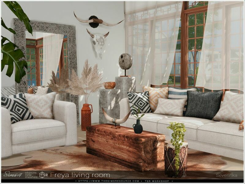 Freya Living Room By Severinka_ 6 sims 4 cc freya living room by severinka 2
