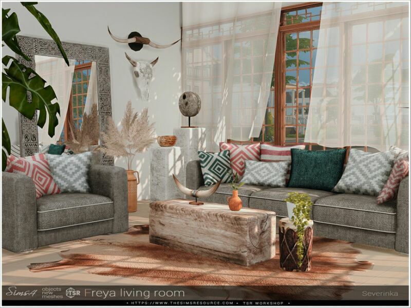 Freya Living Room By Severinka_ 3 sims 4 cc freya living room by severinka 5