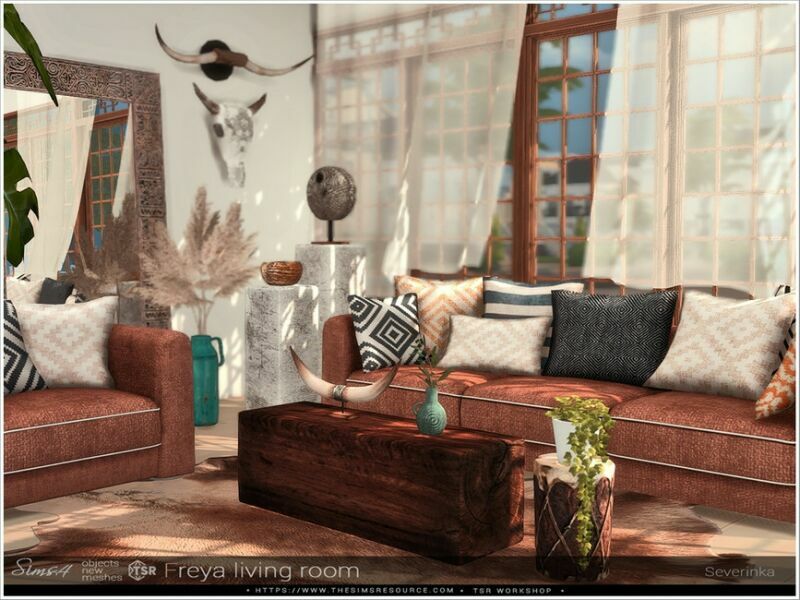 Freya Living Room By Severinka_ 2 sims 4 cc freya living room by severinka 6