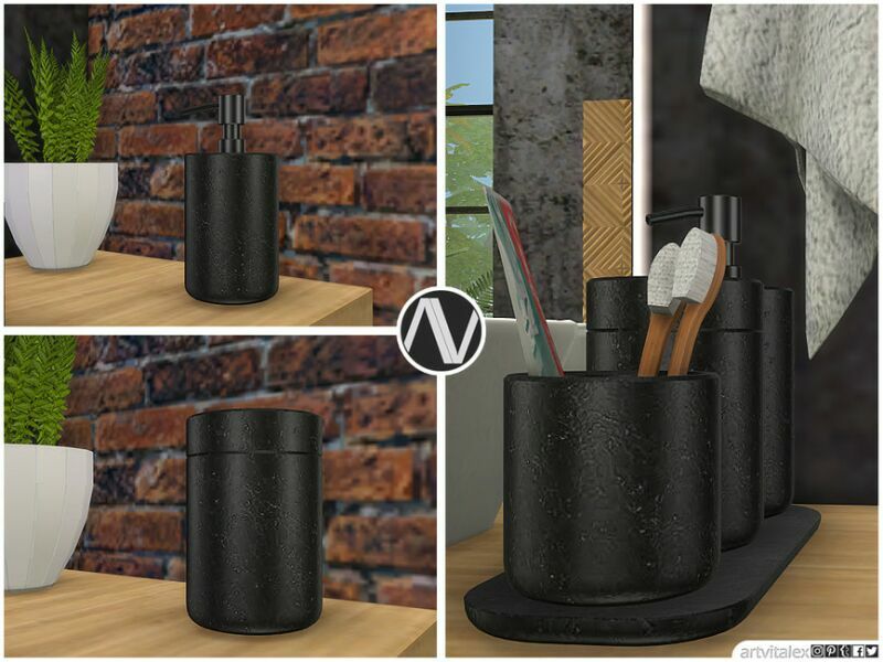 Fullerton Bathroom Accessories By Artvitalex 4 sims 4 cc fullerton bathroom accessories by artvitalex 2