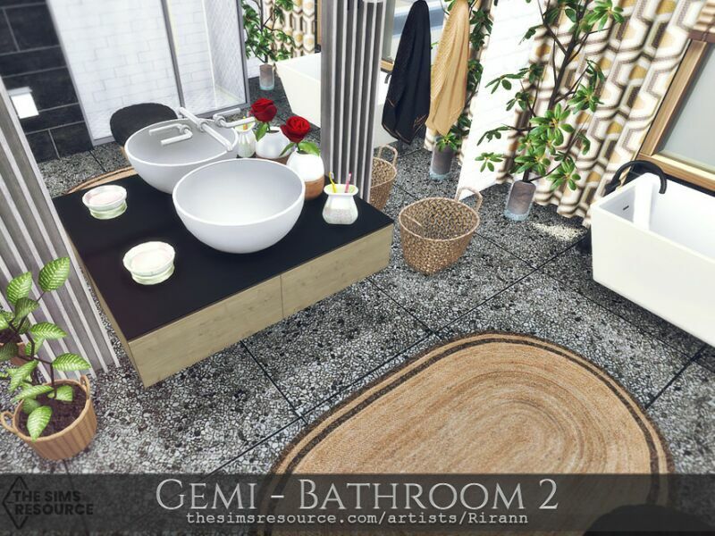 Gemi – Bathroom 2 – TSR CC Only By Rirann 4 sims 4 cc gemi bathroom 2 tsr cc only by rirann 3