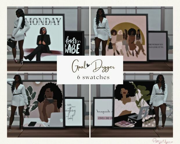 Goal Digger By Prettyvalidgames 1 Goal Digger By Prettyvalidgames Sims 4 CC