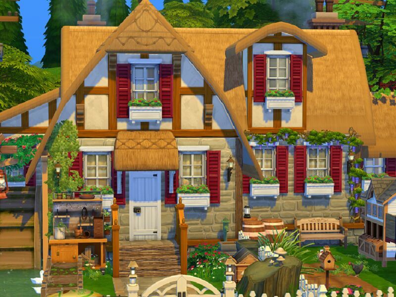 Grandparents Cottage – NO CC By Flubs79 1 Grandparents Cottage – NO CC By Flubs79 Sims 4 CC