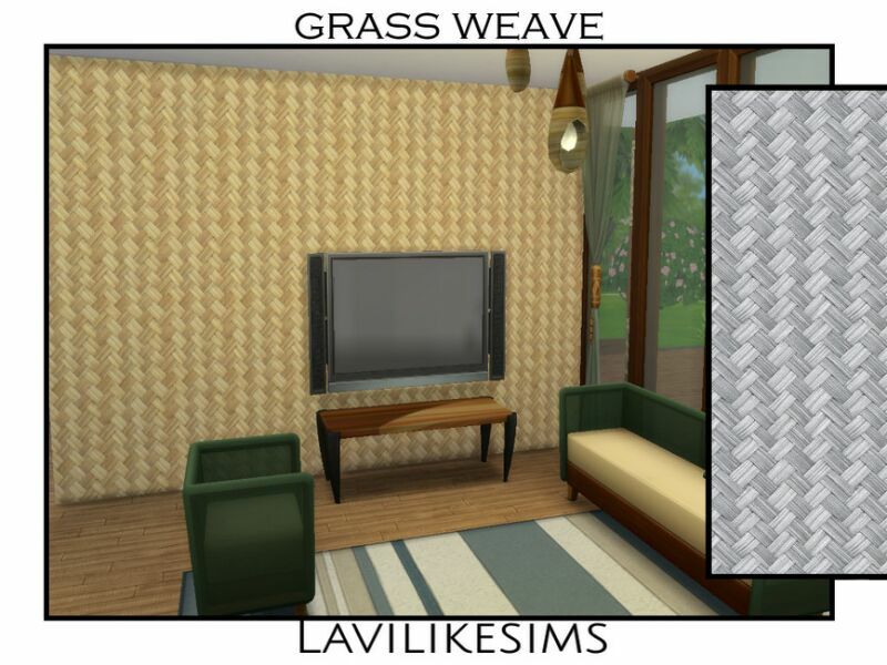 Grass Paper By Lavilikesims 1 Grass Paper By Lavilikesims Sims 4 CC