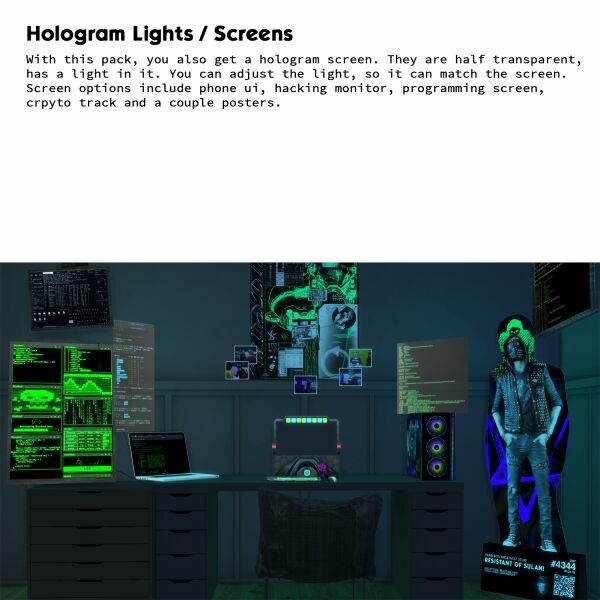 Hacktivist Stuff Pack – VOL 2 By Miablack 3 sims 4 cc hacktivist stuff pack vol 2 by miablack 7