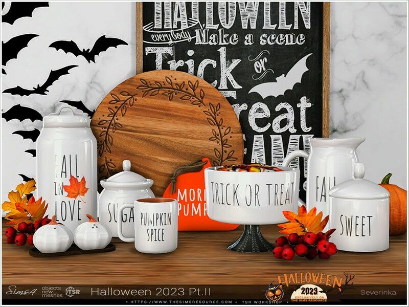 Halloween 2023 Pt.ii By Severinka_ 1 Halloween 2023 Pt.ii By Severinka_ Sims 4 CC