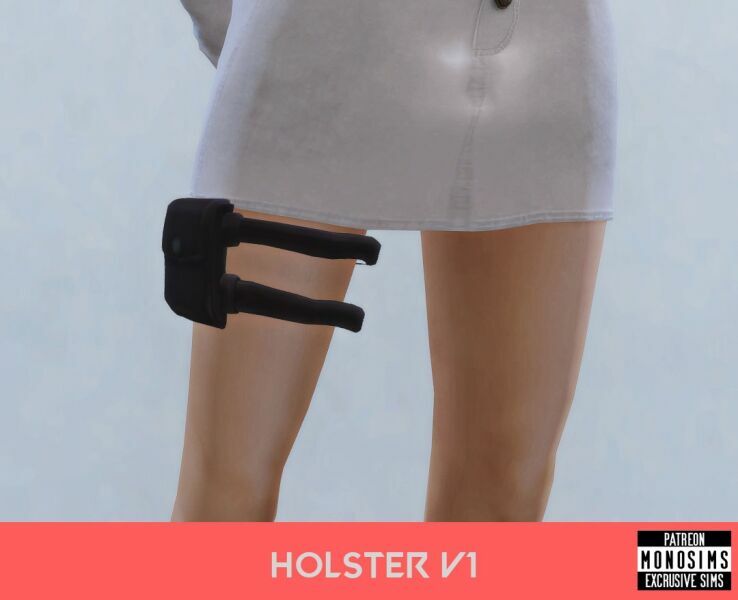 Holster Pack #1 By Monosims 3 sims 4 cc holster pack 1 by monosims 3