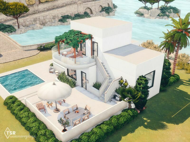 Honeymoon Villa | Gallery 6 sims 4 cc honeymoon villa gallery 2