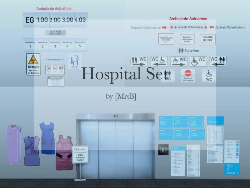 Hospital SET |CC By Mrsbarbiex3 1 Hospital SET |CC By Mrsbarbiex3 Sims 4 CC