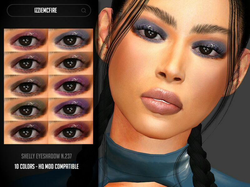 IMF Shelly Eyeshadow N.237 By Izziemcfire 1 IMF Shelly Eyeshadow N.237 By Izziemcfire Sims 4 CC
