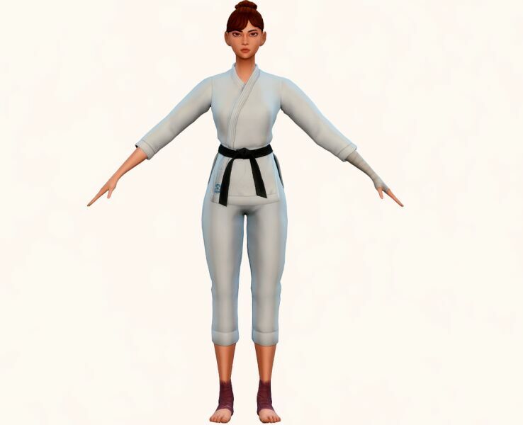 Karate CC SET By Monosims 4 sims 4 cc karate cc set by monosims 3