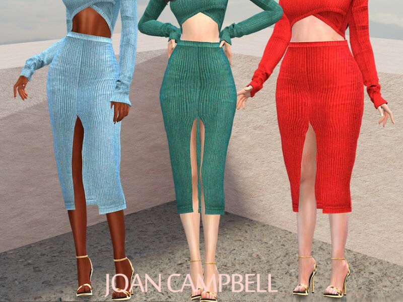 Karina Skirt 1 Karina Skirt Sims 4 CC