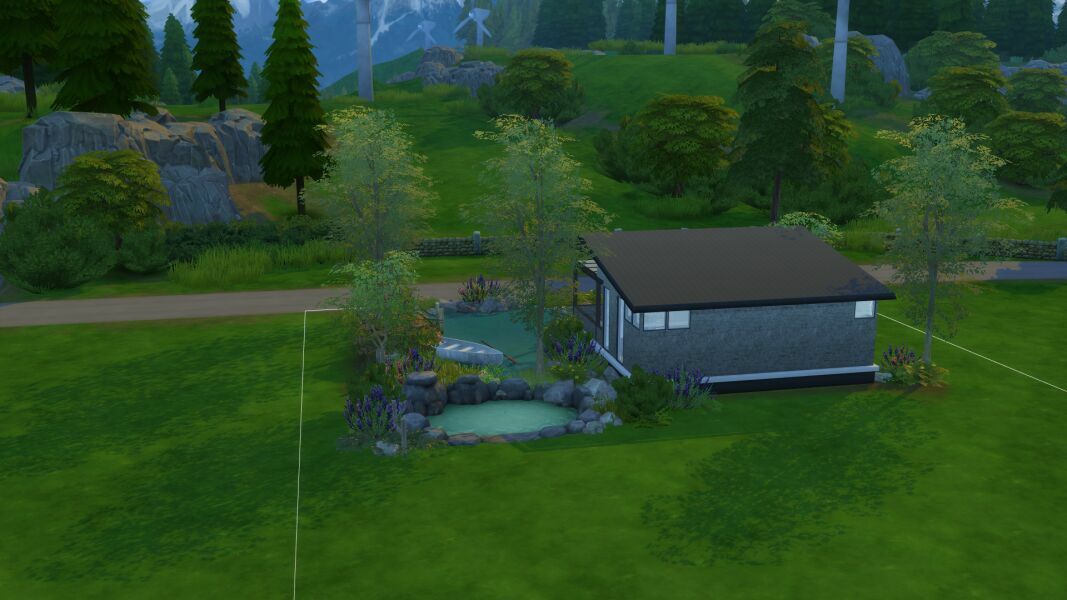Lakeside Mini Home 2 sims 4 cc lakeside mini home 2