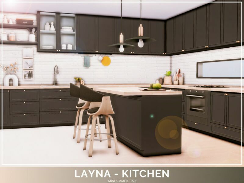 Layna Kitchen 1 Layna Kitchen Sims 4 CC