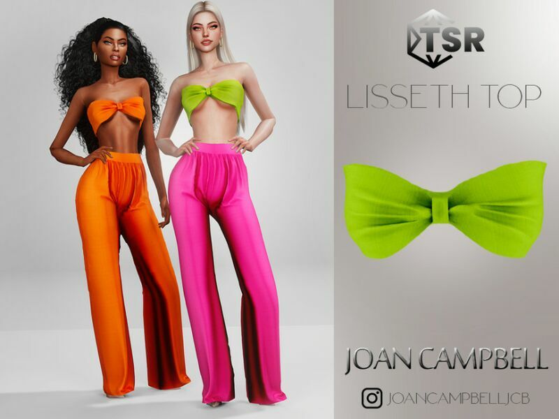 Lisseth TOP 1 Lisseth TOP Sims 4 CC
