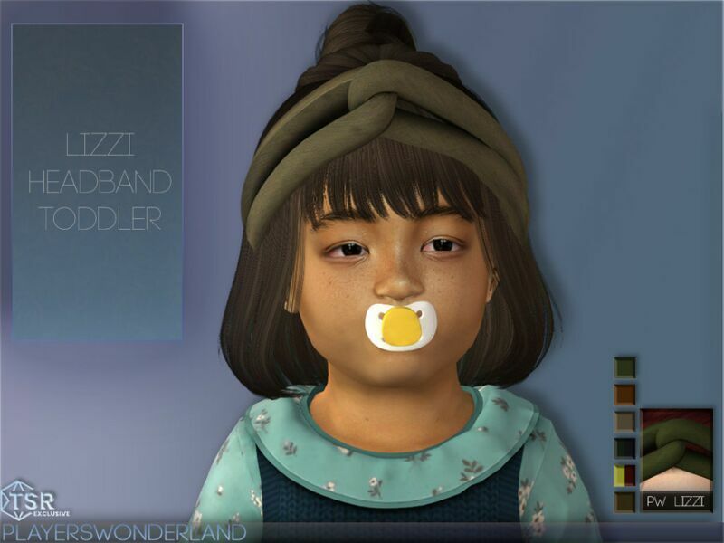 Lizzi Headband Toddler By Playerswonderland 1 Lizzi Headband Toddler By Playerswonderland Sims 4 CC