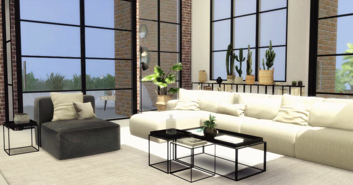 Loft Alive By Marywho 1 Loft Alive By Marywho Sims 4 CC