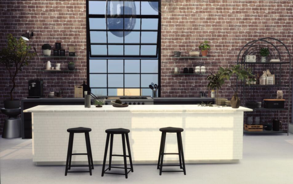 Loft Alive By Marywho 6 sims 4 cc loft alive by marywho 6
