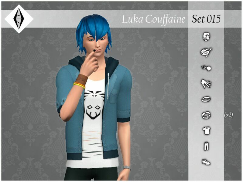 Luka Couffaine – SET015 By Aleniksimmer 1 Luka Couffaine – SET015 By Aleniksimmer Sims 4 CC
