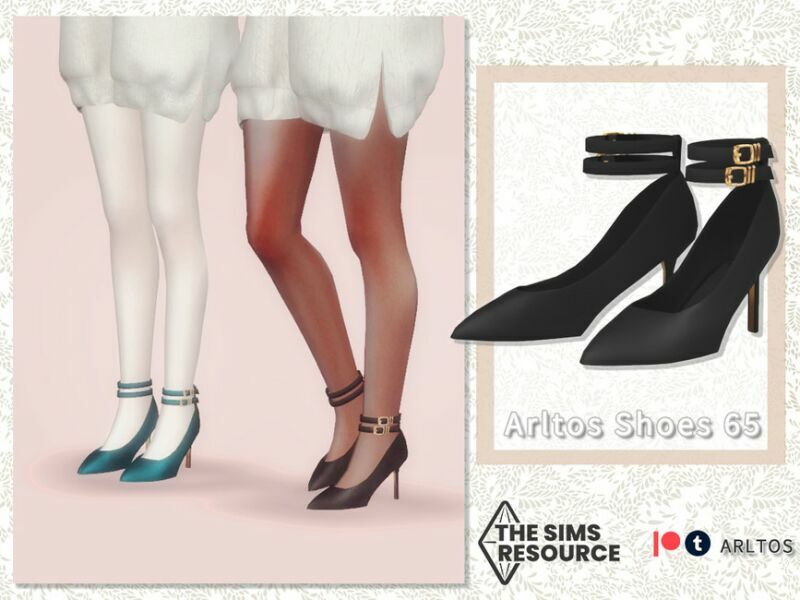 Luxury High Heels / 65 By Arltos 1 Luxury High Heels / 65 By Arltos Sims 4 CC