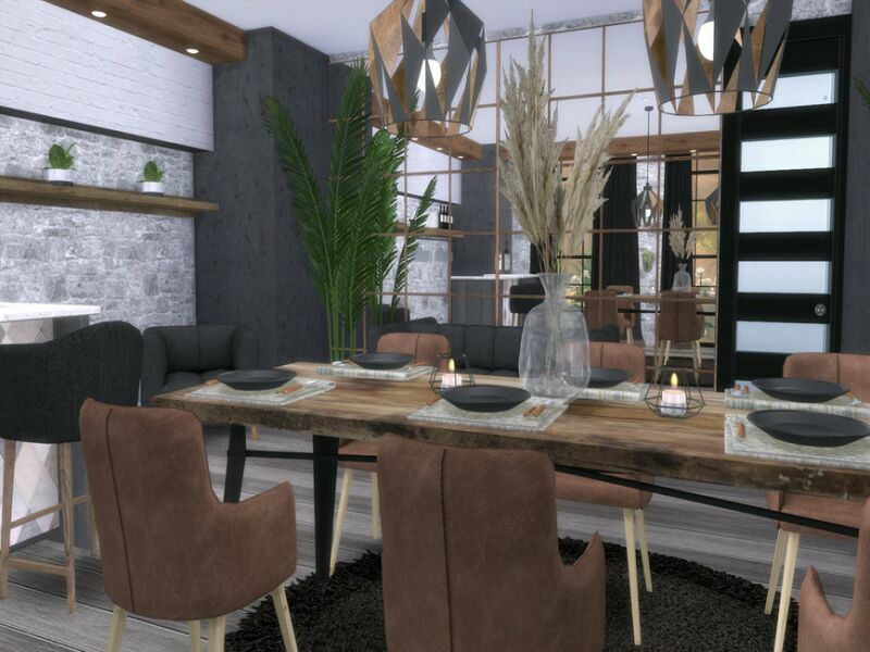 Lyra Dining Room By Suzz86 2 sims 4 cc lyra dining room by suzz86 3