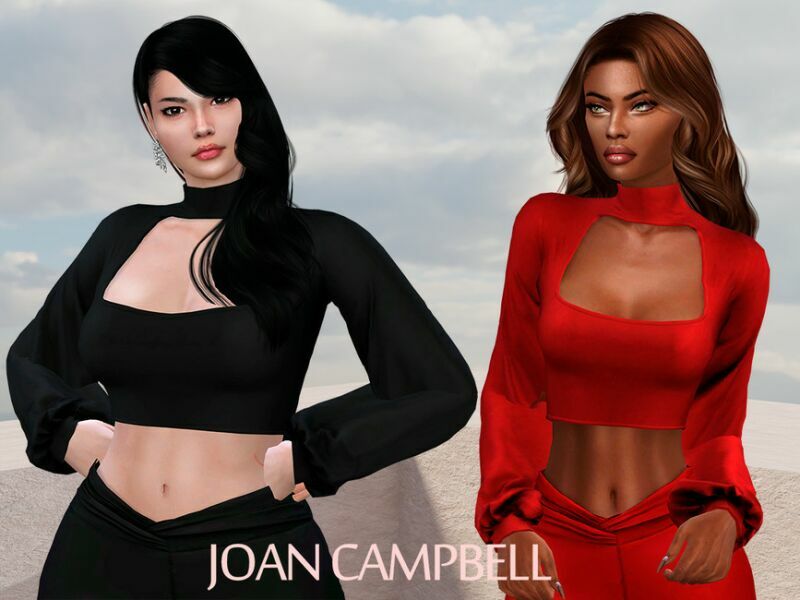 Maddy TOP 1 Maddy TOP Sims 4 CC