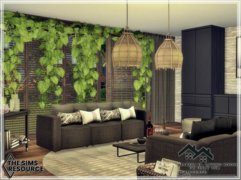 Marisa II – Living Room – CC Only TSR By Marychabb 3 sims 4 cc marisa ii living room cc only tsr by marychabb 2